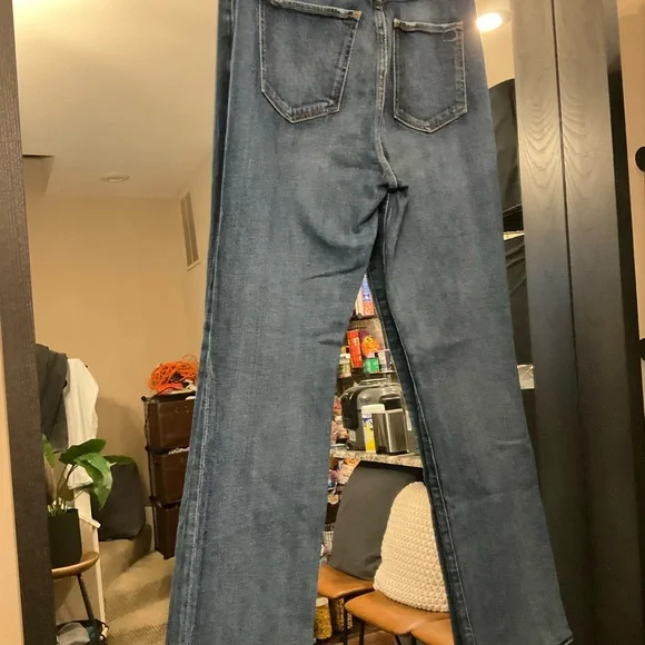 (Lori)Joe's Jeans Classic Blue Straight Leg Denim - Picture 4 of 9